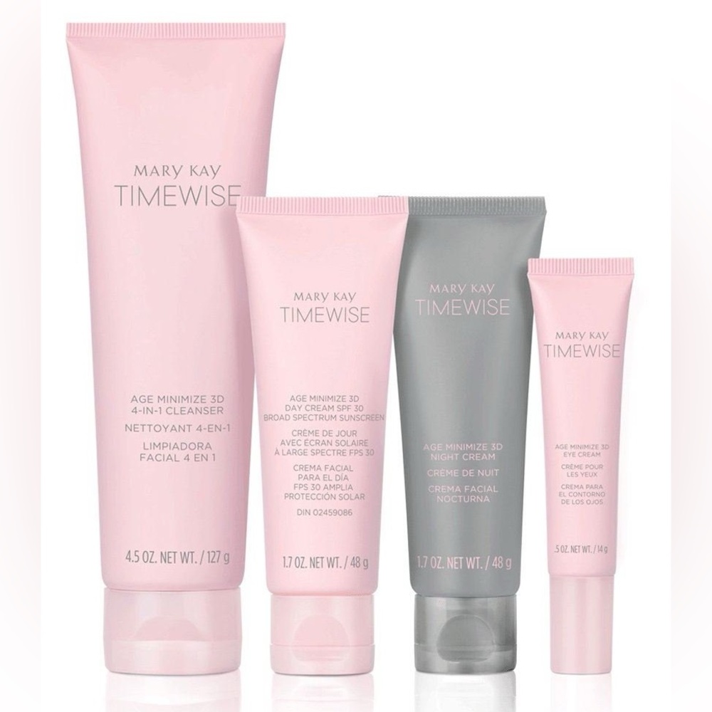 Mary Kay Timewise Age Minimize 3D Skincare Set (Combination to Oily Skin)